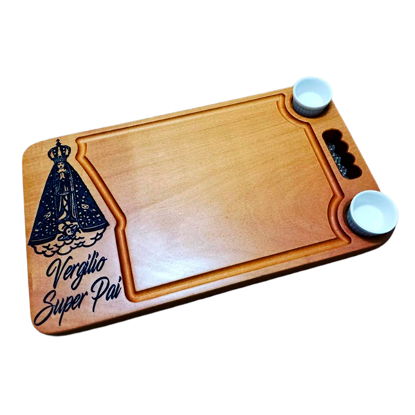 Elevando cozinhas com elegância funcional - tábuas de corte Ma Art CNC: utilidade e design premium em uma peça única.